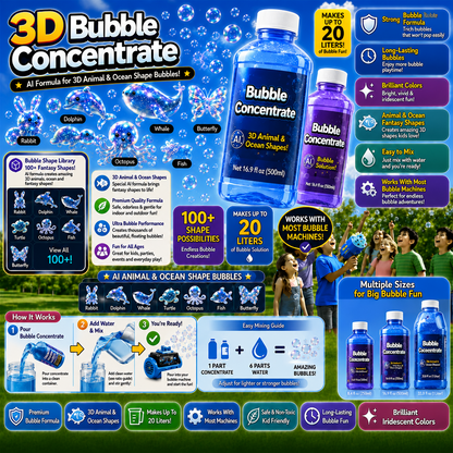 Thirdxi Bubble Concentrate —— Animal & Ocean Fantasy Theme