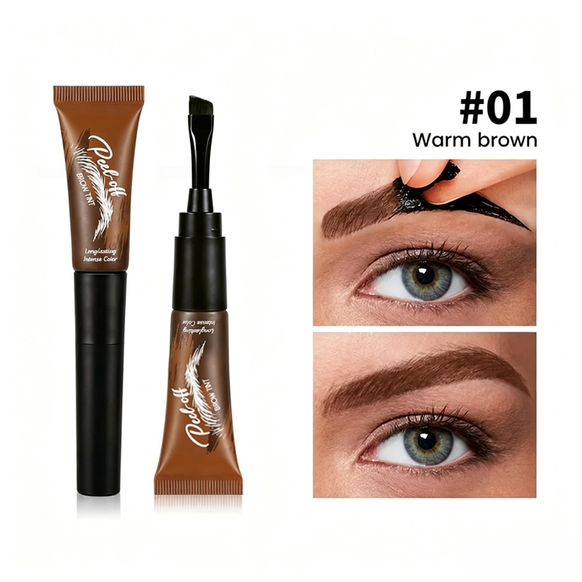 Instant Peel-Off Eyebrow Gel – Long-Lasting Natural Brow Tint