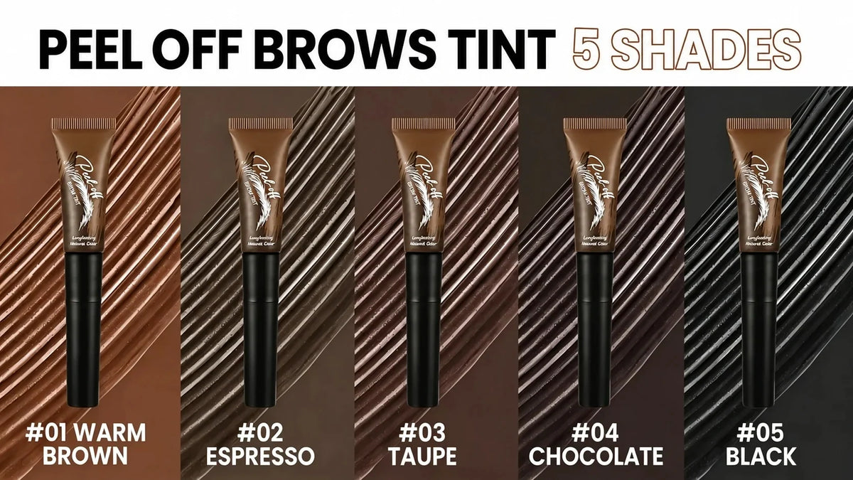 Instant Peel-Off Eyebrow Gel – Long-Lasting Natural Brow Tint