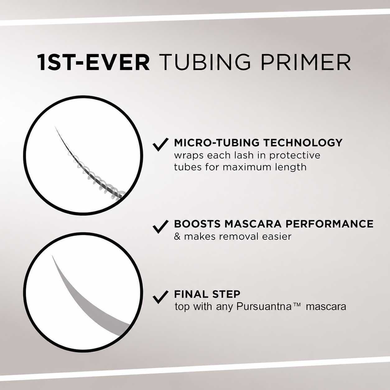 🔥Limited-Time Discount — Just $9.9 Each!🔥Pursuantna Tubing Mascara & Primer