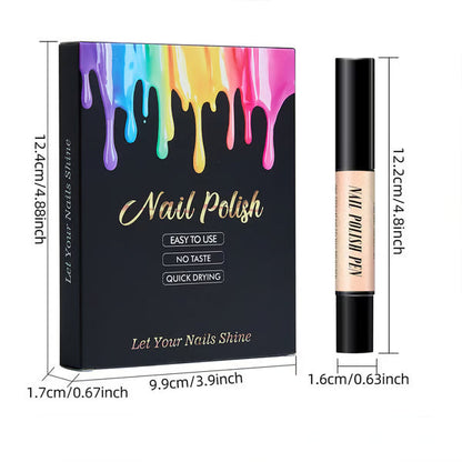 💅💅 6PCS One-Step Gel Nail Art Pen Set – Salon Beauty at Home