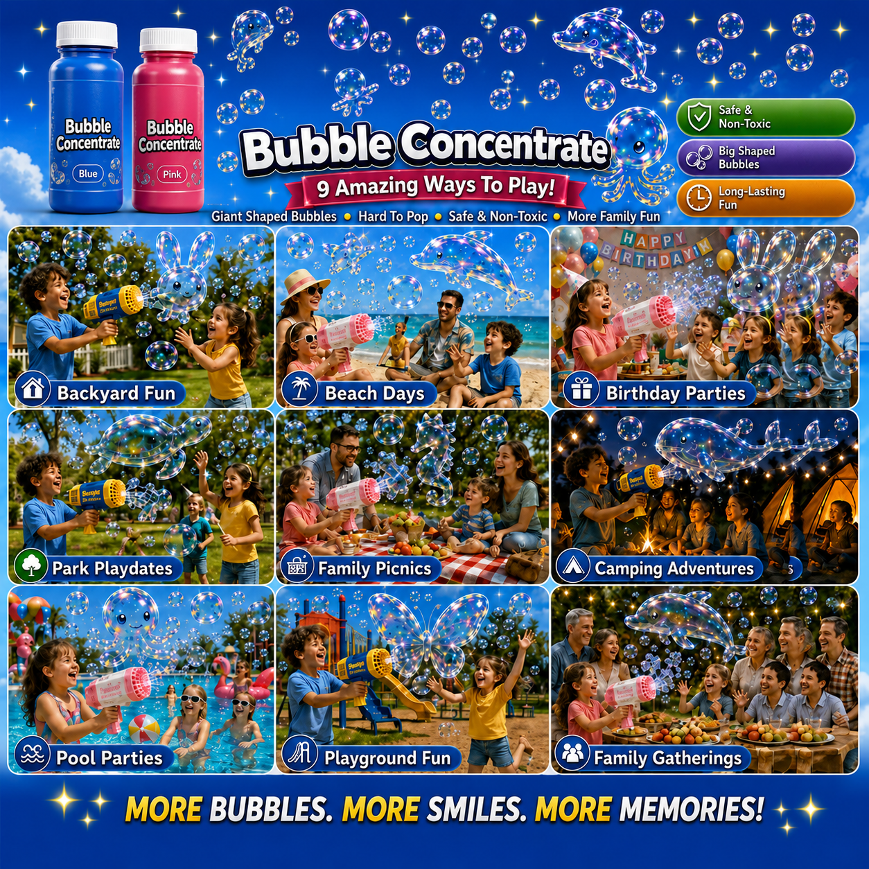 Thirdxi Bubble Concentrate —— Animal & Ocean Fantasy Theme