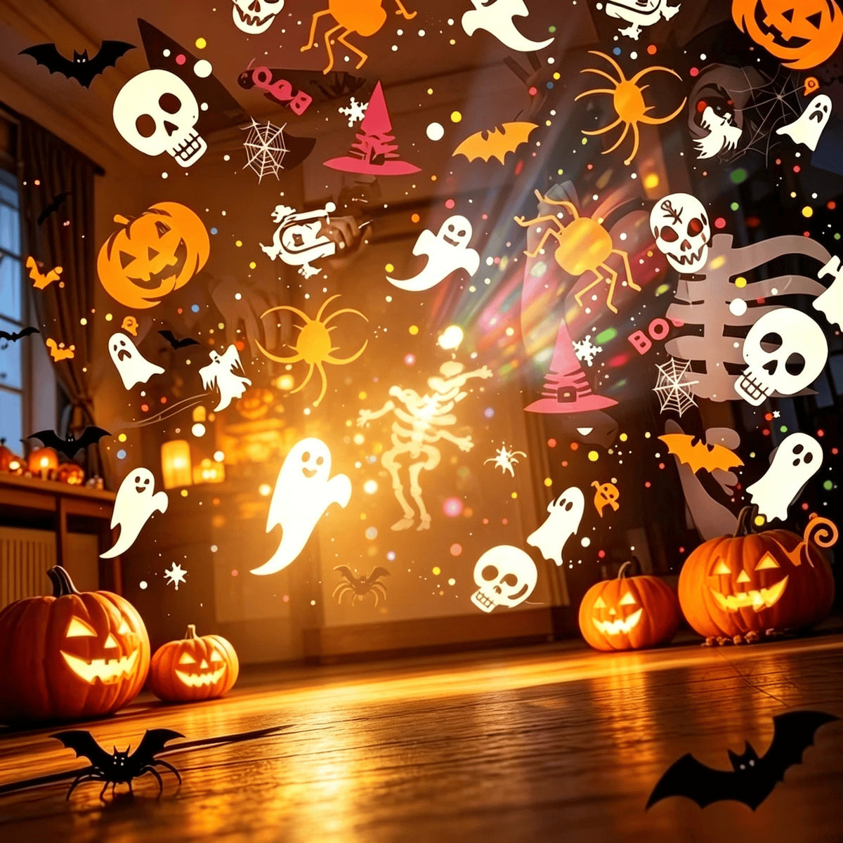 Christmas Projection Night Light, LED Holiday Projector Light Transform Room for Xmas Decoration