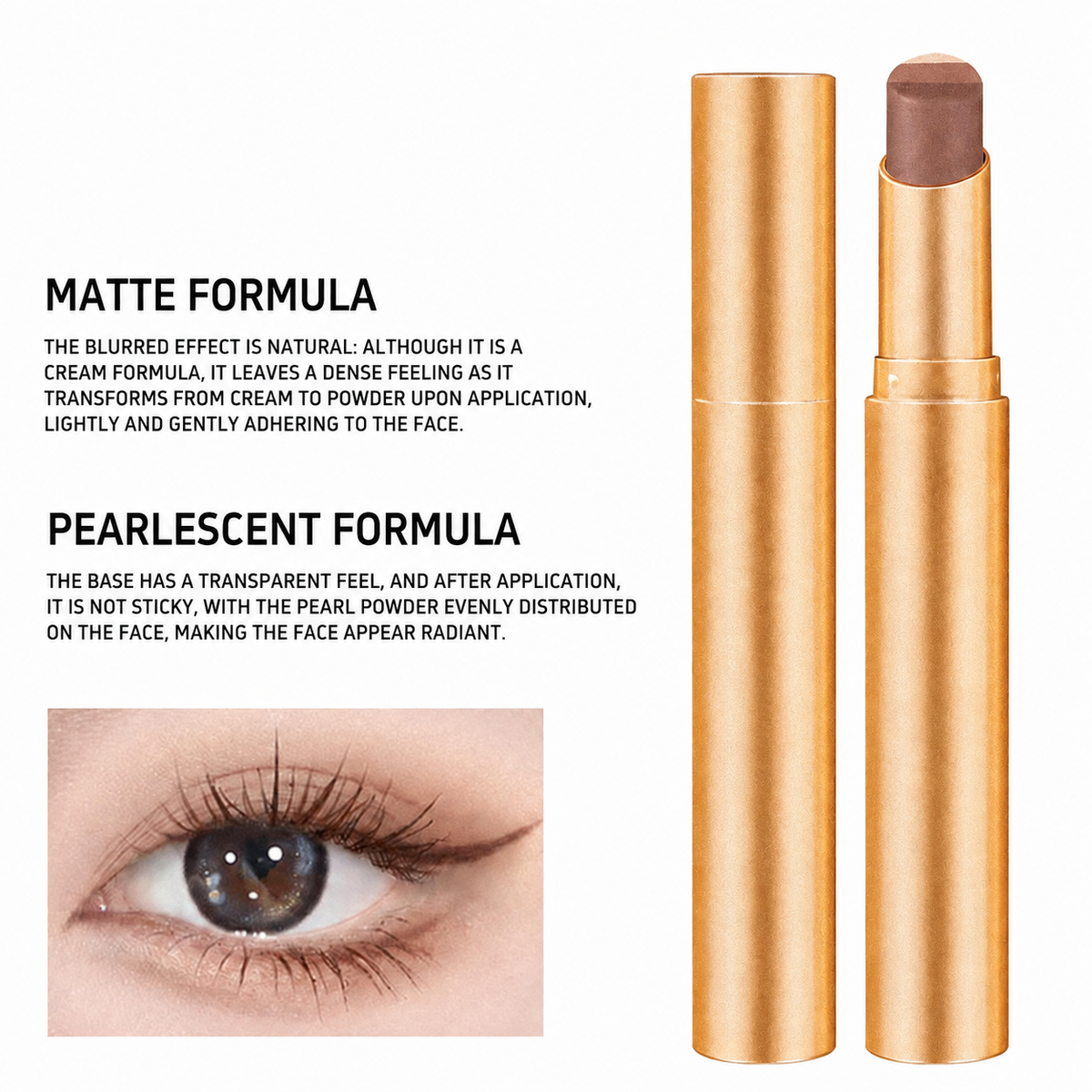 Effortless 3 Color Eyeshadow Stick