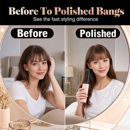 Portable Wireless Mini Hair Styler with Comb – More Volume & A Naturally Full Look
